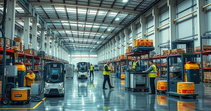 Dicas Eficazes para Limpeza de Galpão Industrial e Otimização do Espaço Dicas Eficazes para Limpeza de Galpão Industrial e Otimização do Espaço