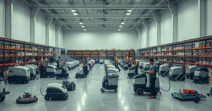 Como Escolher a Melhor Locação de Máquinas de Limpeza Industrial